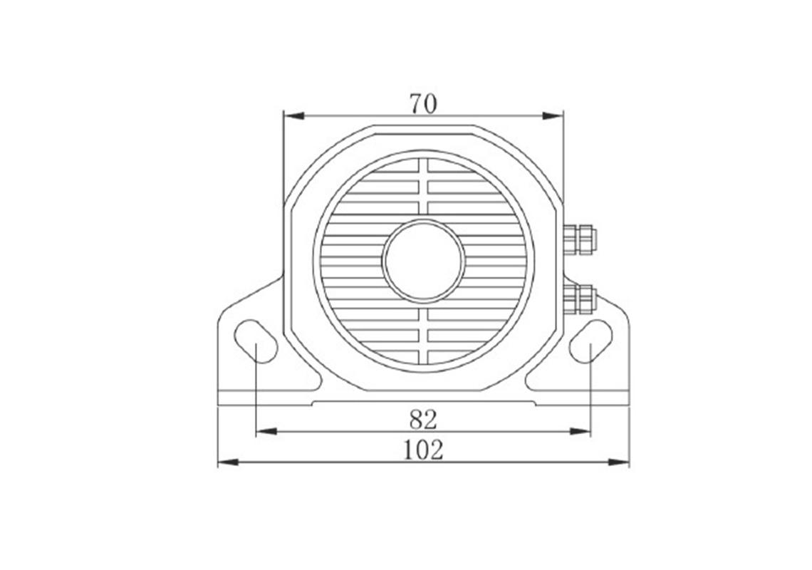 Back-up alarm 12-24V-102DB
